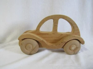 Wood Vintage Wooden Rolling Toy Car Classic style, Cute - Picture 1 of 6