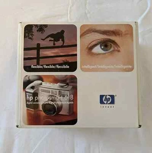 HP PhotoSmart 618 2.1MP Digital Camera - Metallic silver - Brand New Sealed - Picture 1 of 5