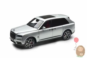 1/18 OEM Rolls-Royce Cullinan BB Alloy Car Model Diecast Hobby Toys Silver/Black - Picture 1 of 11