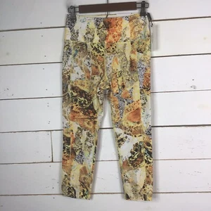 Neu Calvin Klein Bedruckte Cropped Leggings Activewear Narzisse Damen XS - Bild 1 von 9