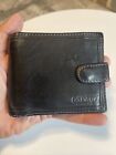 Osprey London Wallet Gentlemen’s ￼Black Leather Bifold Wallet