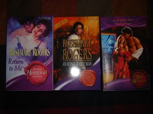 ROSEMARY ROGERS - Sammlung mit 3 Büchern (Historischer Roman) - Bild 1 von 1