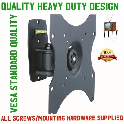  TV Bracket Wall Mount 23 42 int Tilt And Swivel TB01 20kgs led lcd engineered  - Image 1 of 2