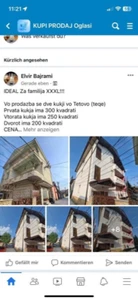 Haus in Tetovo Teqe zu verkaufen Mazedonien - Bild 1 von 10
