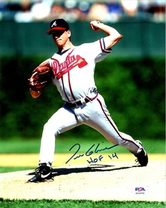 Tom Glavine Signed 8x10 Photo PSA/DNA Atlanta Braves Autographed Inscribed HOF - Picture 1 of 2