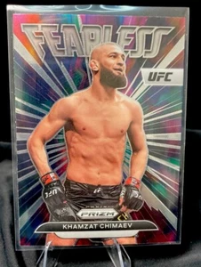 2023 Panini Prizm UFC Khamzat Chimaev Fearless  #5 - Picture 1 of 2