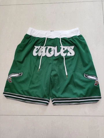 Philadelphia Eagles Men’s Football Basketball Pants Pockets stitched Shorts Cover