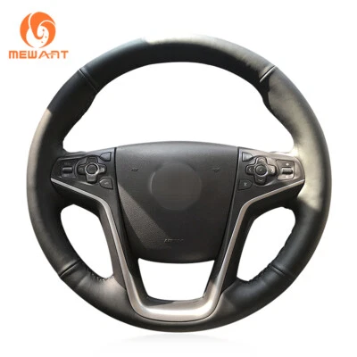 Custom DIY Genuine Leather Car Steering Wheel Cover for Buick Lacrosse 2013-2015 Foto 1 de 4