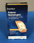 Shopko Fabric Adhesive Bandages with Antiseptic, 2" x 4" - box of 10