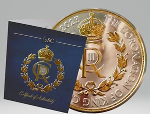 Plata 2023 1 OZ .999 Dorado Rey Carlos III Edición Coronación - Imagen 1 de 4