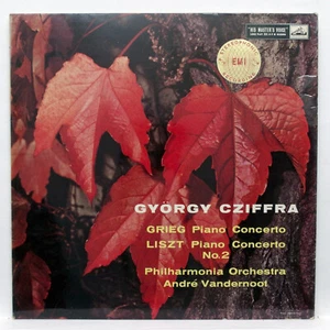 ASD 301 W/g orig ⸺ CZIFFRA ⸺ GRIEG & LISZT piano concertos EMI HMV LP EX - Imagen 1 de 3