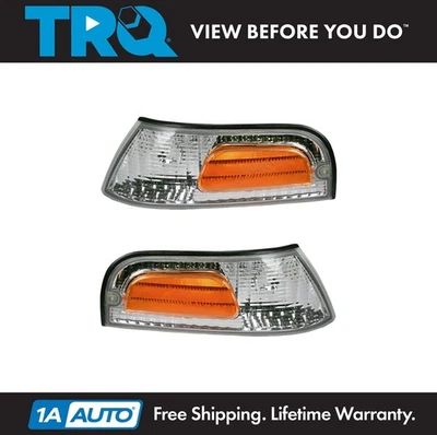Juego de luces marcadoras de esquina TRQ para Ford Crown Victoria 1998-2011 Foto 1 de 4