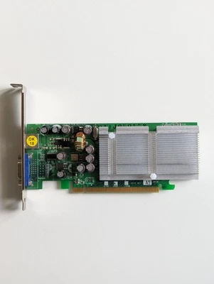 Scheda Video Nvidia GeForce 6200 256MB PCI Express VGA Retro Vintage Collezione - Immagine 1 di 4