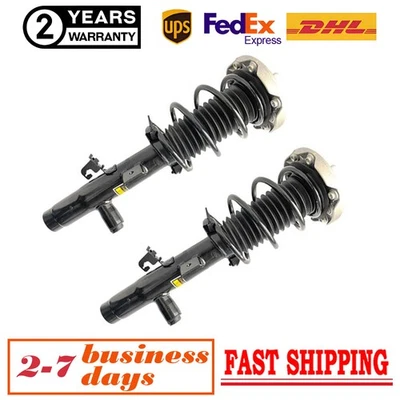 2x Front Shock Strut Assys w/EDC For BMW 3/4 Series F30 F32 330i 435i xDrive 13- - Image 1 of 4
