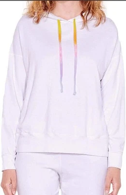 Sundry Basic Hooded Pullover Sweatshirt; colored strings; size 1 or small - Image 1 of 4