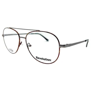 REVOLUTION - BENTON TOR 56/15/140 - NEW Authentic EYEGLASSES & POLAR SUN CLIP - Picture 1 of 4