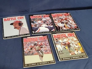 1990  Ohio State Buckeyes  Football Game Program OSU 5 Qty - Picture 1 of 6