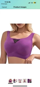 Reggiseno sportivo donna Midnight Sky con coppe in rete XS - Foto 1 di 5