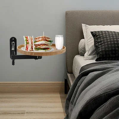 Wall Mounted Folding Table Foldable Wall Table Vintage Round Wall Table 11.81in - Image 1 of 4