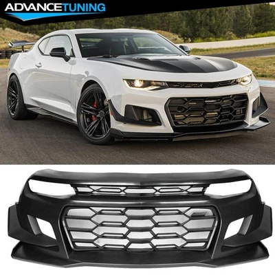 For 16-24 Chevrolet Camaro 1LE Style Unpainted Front Bumper Cover Conversion Foto 1 de 4