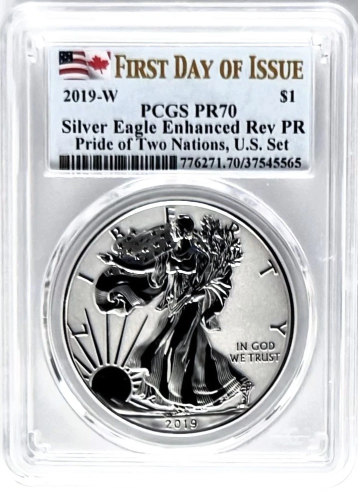 2019 American Eagle Grade PR 70 Silver Bullion Coins for sale | eBay