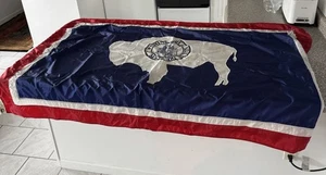Annin State Flag 4x6 piedi Nyl-Glo 100% Made in USA in SCATOLA WYOMING - Foto 1 di 11