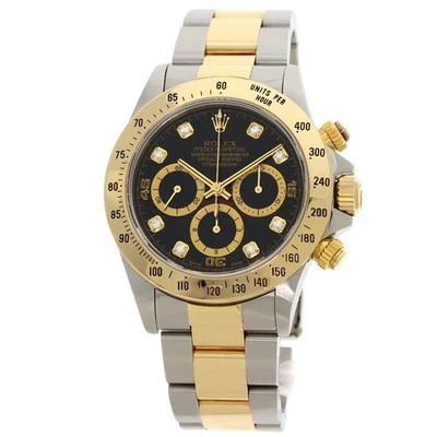 ROLEX Cosmograph Daytona 8P Diamond Watches 16523G Stainless Steel/SSxK18YG mens - Image 1 of 4