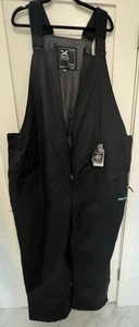 ARCTIX MENS ESSENTIAL INSULATED OVERALLS SNOW BIB SKI ZIP POCKETS - 4XL - Picture 1 of 7