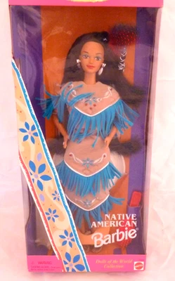 Barbie nativa americana 1996 edición de coleccionista - ¡sin usar, en caja original! Foto 1 de 4