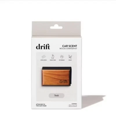 Drift Co Wood Car Air Freshener - Teak Scent - Image 1 of 2