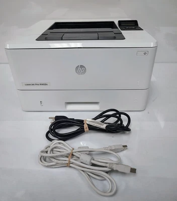 HP LaserJet Pro M402n Monochrome Printer – C5F93A – W/2,709 Pages Printed - Image 1 of 4