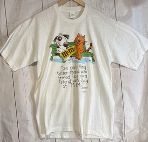 Vintage '88 Shoebox Greetings Hallmark Tee M&M’s T-Shirt XL Single Stitch USA - Bild 1 von 5