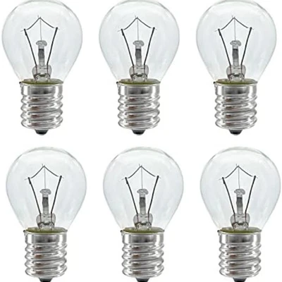 Lava Lamp Bulb 6 Pack 25 Watt Lava Lamp Light Bulb S11 E17 Base 120 Volt Lava... - Image 1 of 4