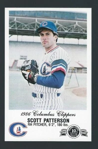 1986 Columbus Clippers Police #16 Scott Patterson (Gilmore Girls) Baseball Card - Picture 1 of 2