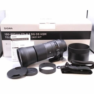 Sigma 150-600mm f5-6.3 DG OS HSM Contemporary Lens Canon EF JAPAN Auth Used F/J - Picture 1 of 11