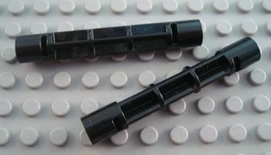 LEGO Lote de 2 Piezas de Pilar Soporte Escalera Espiral Negra - Imagen 1 de 1