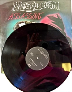 Marillion ‎ Assassing  12" vinyl record 1984 in Picture Sleeve on EMI Prog - Picture 1 of 12