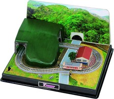 Rokuhan Z Gauge Mini Layout Set Tunnel Type From Japan 2391