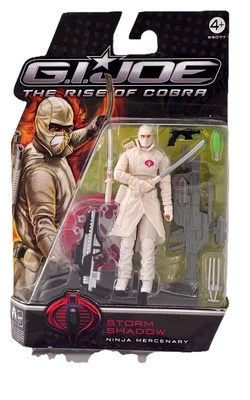 STORM SHADOW NINJA MERCENARY GI JOE THE RISE OF COBRA 2008 HASBRO EA 89077 - Immagine 1 di 4