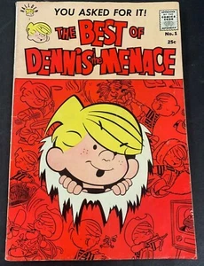 1959 *THE BEST OF DENNIS THE MENACE* (HALDEN) #1 25C COMIC BOOK (RJF) 122621 - Picture 1 of 3