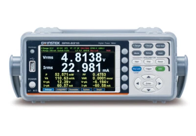 GW Instek GPM-8310 Digital Power Meter 600V 20A DC 0.1 Hz ~ 100kHz