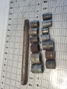 Vintage Rändelsteckschlüsselsatz Konvolut möglich Duro S-K und andere frühe Manufakturen - Bild 1 von 14