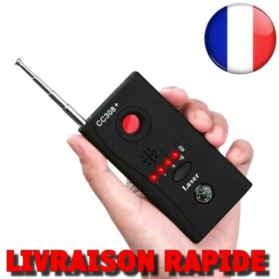 Caméra Sans Fil CC308 Détecteur Signal Objectif Onde Radio WIFI GSM RF Fonction