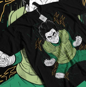 Rock Lee T-Shirt Manga Strip Naruto Kakashi Horror Anime Gift Shirt All Size - Picture 1 of 3
