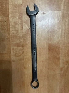 Snap On GOEX22B 11/16 Combination Wrench Flank Drive Black Made In USA - Picture 1 of 9