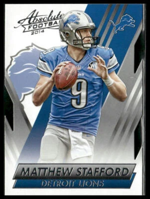 2014 Panini Absolute #88 Matthew Stafford Retail Detroit Lions - Image 1 of 2