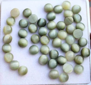 Piedra preciosa tierra genuina 100 % natural indio ojo de gato crisoberilo 26,30 quilates - Imagen 1 de 3