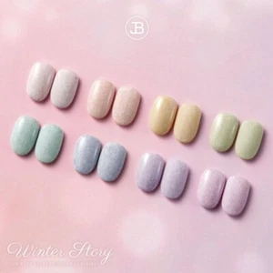 Gracia Jin B Ivy Winter Story Terciopelo Gel Uñas 8 Colores SET K-Beauty - Imagen 1 de 4