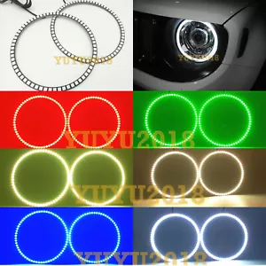 RGB halo ring for Jeep Renegade 15-18 headlight angel eye Bluetooth DRL LED lamp - Bild 1 von 12