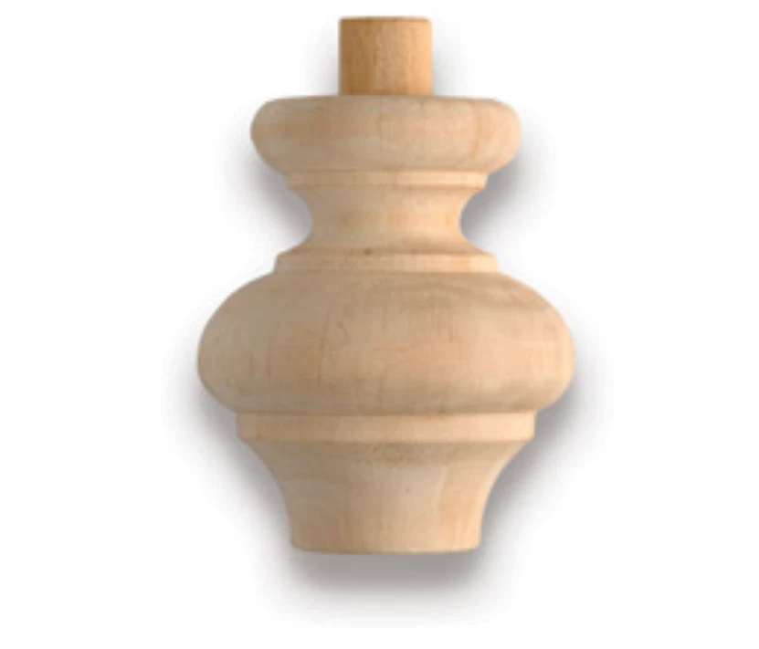 Piede legno con spina in ontano - Immagine 1 di 1